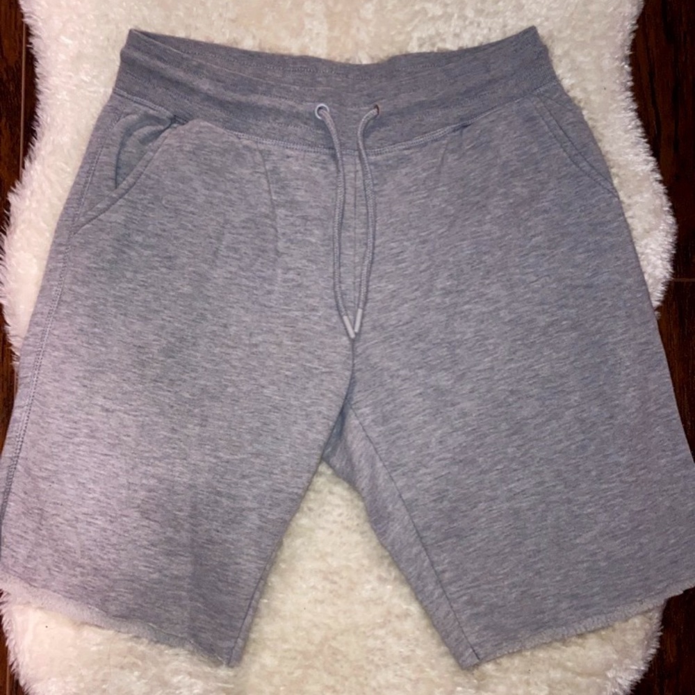 Grey sweat shorts